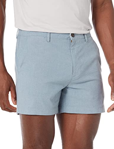 Image of Amazon Essentials Men's Slim-Fit 5 inch Lightweight Comfort Stretch Oxford Cotton Shorts