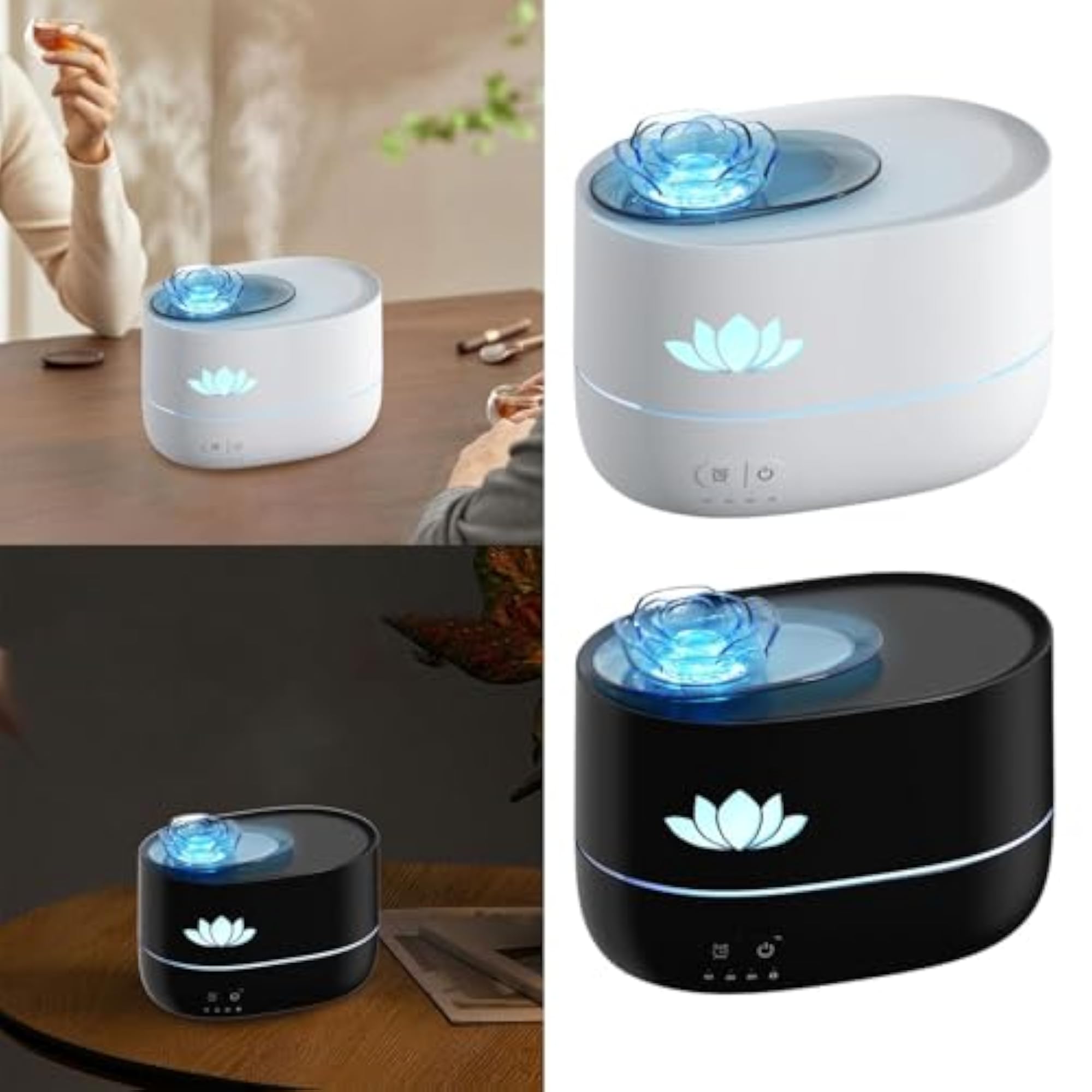 Essential Diffuser 350 ml Desktop Humidifier for Yoga Office