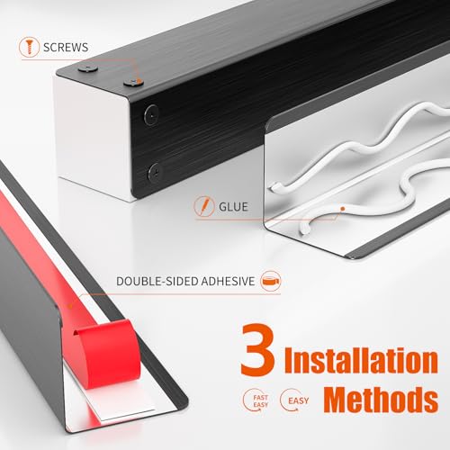Image of 2x2x48 Inch 304 Stainless Steel Wall Corner Guards (5-Pack) Heavy Duty Rounded Corner Protector, Smooth Folded Edge Design for Wall Protection 90 Angle Metal Edge Black Guard Stainless Steel Slab