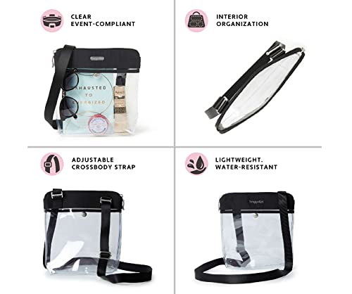 Image of Baggallini Clear Stadium Crossbody | Stadium