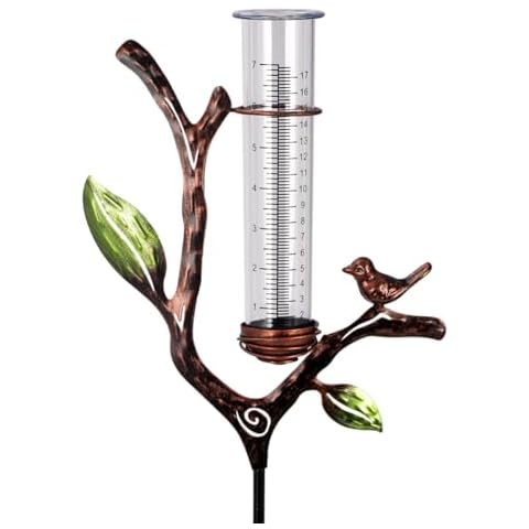 viterlight 7 Inch Metal Rain Gauge Cover