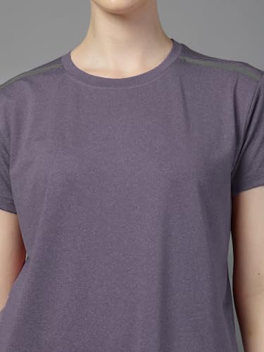 Image of CHKOKKO Gym Tshirt for Women Workout Dry Fit t Shirt Sports Tshirt Lightweight Round Neck Breathable Half Sleeve Activewear Running Yoga Tops for Woman