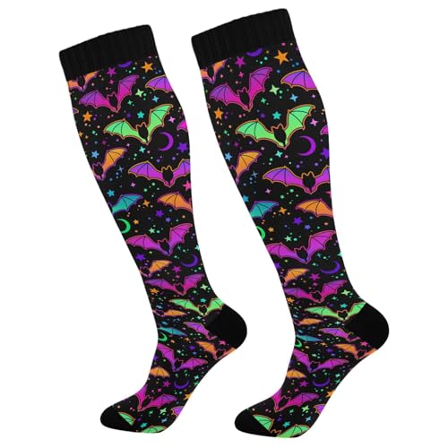 Image of Compression Socks for Women & Men, Knee High Socks for Circulation Medical Running Athletic Nurse Travel