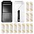 Mister Rui Paint Roller Kit, Small Paint Rollers with Tray, for Painting Walls, Cabinets
