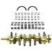 Woosphy Standard Engine Crankshaft & Rod Bearing kit Compatible with 2011-2015 Hyundai Sonata Santa Fe Tucson Kia Forte 2.4L 2359CC L4 23111-2G230 23111-2G200