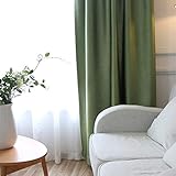 ★ DISEÑO elegante: Top de Grommet. fácil de instalar y deslizar. La cortina de voile de gama alta complementará perfectamente cualquier decoración del hogar existente mientras que trae el look terminado a su habitación.