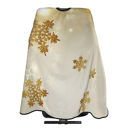 Cape de coupe de cheveux imperméable réglable blanche protection coiffure BONDIJ