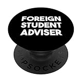 Ausländischer Studentenberater PopSockets mit austauschbarem PopGrip