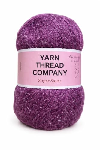 Image of 3 Ply Knitting Wool Yarn, Supersoft Hand Knitting Wool for Craft, Crochet, Amigurumi, Embroidery (Shade 11)