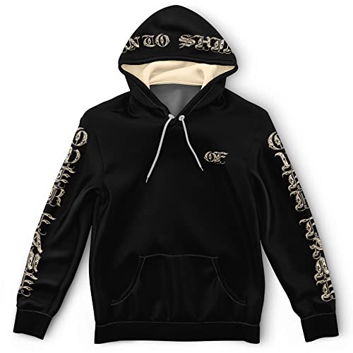 Conjunto Moletom Canguru Gothic Style Preto