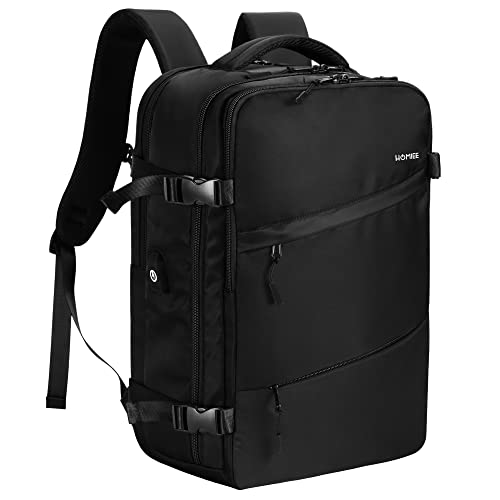 HOMIEE Damski plecak podróżny, 32l, bagaż podręczny, plecak na laptopa o przekątnej ekranu 15,6", do pracy, szkoły, na weekend, podróż, plecak sportowy, na co dzień, torba szkolna, rozmiar kabiny
