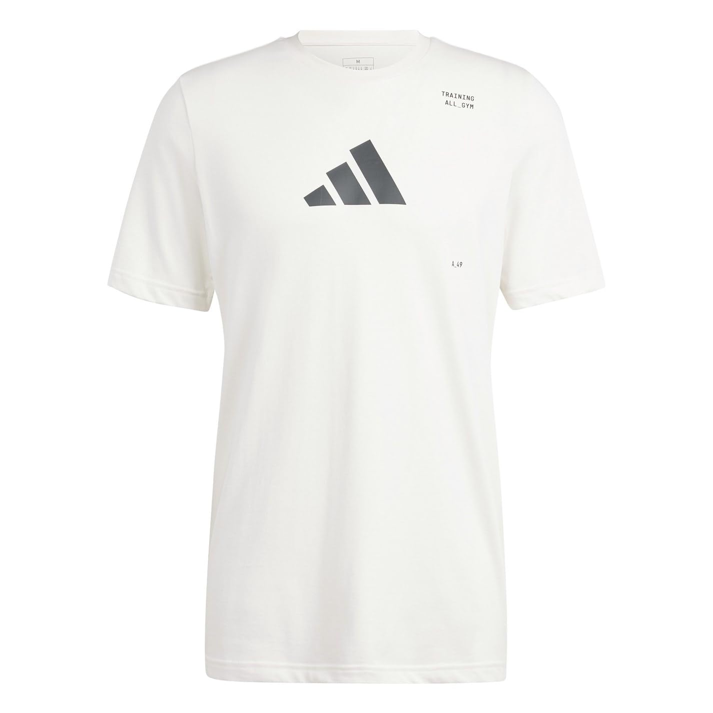 adidas Men's AEROREADY All-Gym Category Graphic Tee, Chalk White, XXL
