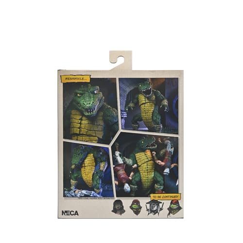 Image of NECA - Teenage Mutant Ninja Turtles (Mirage Comics) - Leatherhead Deluxe 7 inch Scale Action Figure