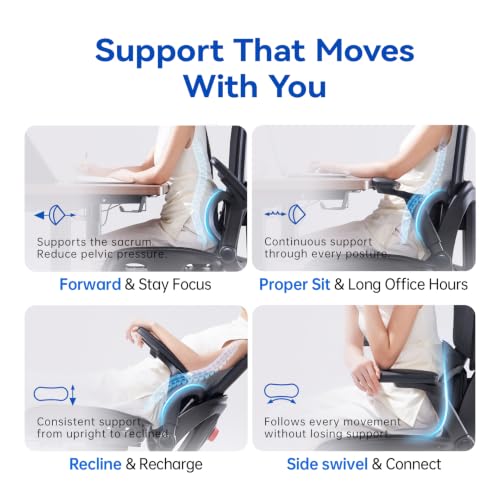 Image of SIHOO B300 PRO Comfy Ergonomic Office Chair with FOOTREST, Mesh Computer Chair with 360 FILP-up 6D Armrests, 135 Reclining, Breathable Desk Chair for Home Office, Holds 300 LBS-Black