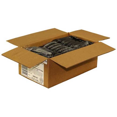 Syracuse Jalapeno and Cheese Fully Cooked Mini Sausage Link by Syracuse Sausage – 10 pound