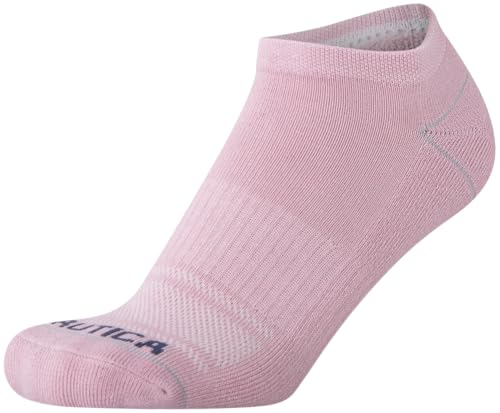 Image of Nautica Womens Low Cut Socks - 12 Pack Breathable Mesh Cushioned Athletic Performance No Show Socks for Women