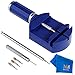MMOBIEL Uhrenarmband Armband Link Pin Remover Adjust Repair Tool Kit for Watchmakers with Pins Spring Pusher Steel Punch, blau