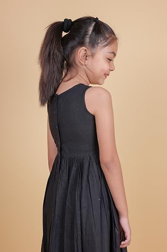 Image of Tasas Girls Floral Anarkali Kurta|Ethnic Wear for Girls|Traditional Girls Ethnic Wear|