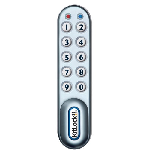 Codelocks 1000 SG KL1000 Locker Lock, Silver Grey