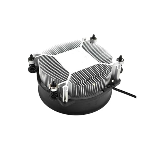 Ventilador silencioso para CPU AM2/3/4 con control de temperatura y núcleo de aluminio 20MM
