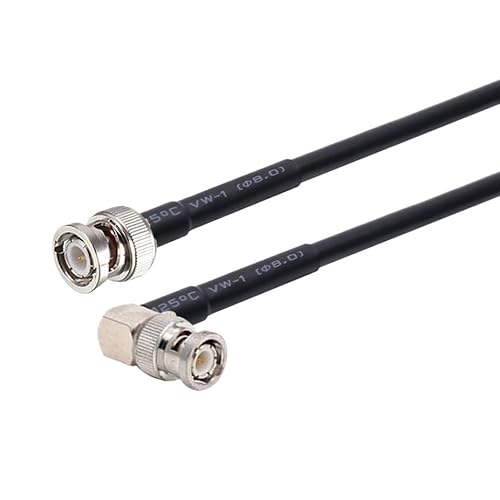 �h�� BNC ���X�i�b�g - �I�X�v���O RG58 �s�O�e�[�� �W���� */������ R*/F ���������P�[�u�� 50 �I�[��(M to M90,15CM)