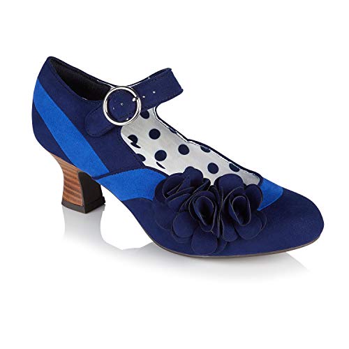 Chaussures à talon moyen Ruby Shoo Mabel rouge croco idéales pour vos soirées