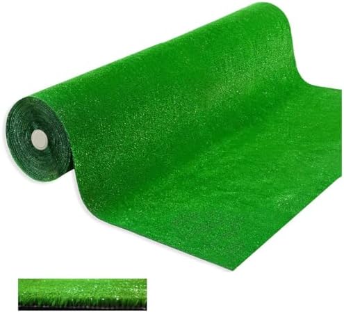 Prato Sintetico Italfrom 4x4mt Spessore 7mm - Erba Finta Calpestabile Per Giardino | Verde Intenso