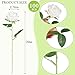 Hananona Artificial Roses in Bulk, Fake Silk White Roses Realistic Roses for Wedding Centerpieces Flower Arrangement Home Decor (100, White)