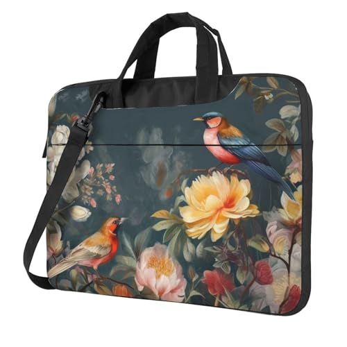 Housse ordinateur portable antichoc motif fleurs - Protégez votre PC des chocs dans le sac