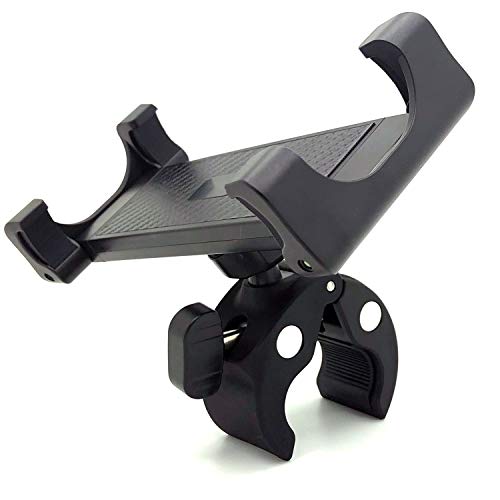 Easy Setup Utility In Door Treadmill Spin Cycle Pole Handle Bar Boat Helm Tablet/Smartphone Holder Clamp Mount For All Smartphone & Tablets #TOP6