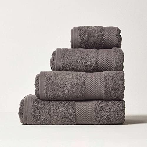 HOMESCAPES Mustard Hand Towel 500 GSM Combed 100% Egyptian Cotton Towel 50 x 90 cm