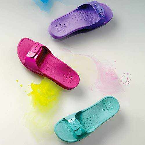 Scholl Ciabatte Sun, Verde, 41 EU