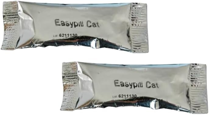 FusionPetsUk EasyPill Cat Putty Bundle - 2 x 10g Packs - Tasty Treat to Disguise Medication for Cats & Kittens