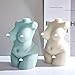 NINHTTNC Large Fat Woman Human Silicone Candle Mold Homemade Art Human Body Statue Aromatherapy Plaster Soap Resin Molud Kit Home Decor