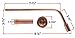 Acetylene Heating Tip J-63-1 Fits E-43 & D-85 style Mixers - Compatible with Harris