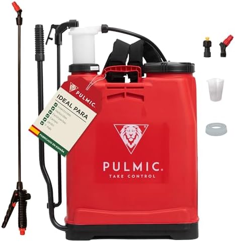 Pulmic Pulverizador Manual de Espalda 16L.Sulfatadora Profesional...