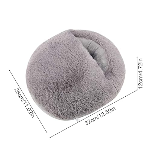 Chauffe-pieds électrique lavable et coussin chauffant réglable pour lit
