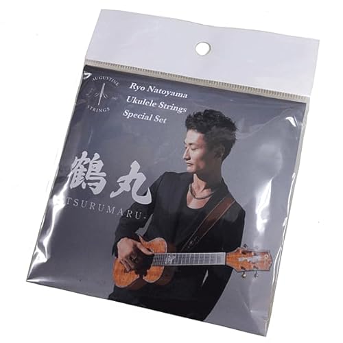 名渡山遼 ウクレレ弦セット 鶴丸 -TSURUMARU- Ryo Natoyama Ukulele Strings Special Set (オーガスチン リーガル)(np)(uk)