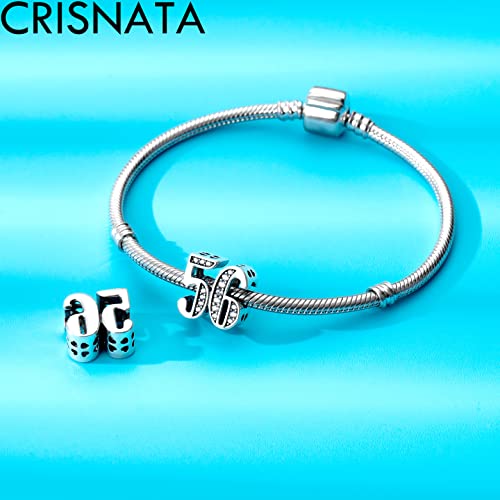 Amuletos digitales de plata esterlina 925 y gemas CZ para fechas especiales 3