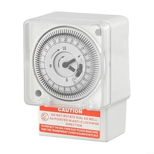Aidntbeo SL-189 Mechanische Zeitschaltuhr 24 Stunden