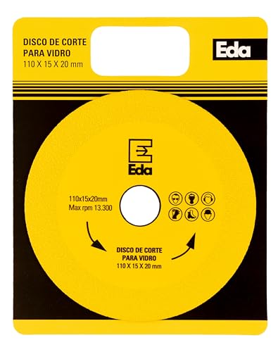 Disco de Corte para Vidro 110 x 15 x 20 mm