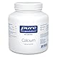 Pure Encapsulations - Calcium (Calciumcitrat) - Für Knochen und Zähne, Energiestoffwechsel - Nahrungsergänzungsmittel - 180 vegane Kapseln