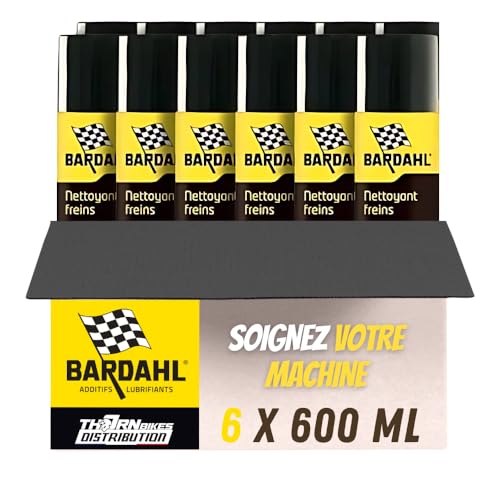 Dégraissant nettoyant freins BARDAHL 600ml (lot x6)
