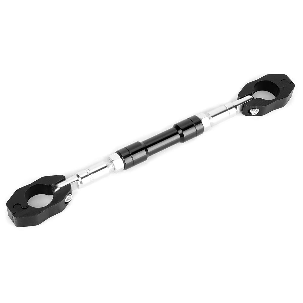 Barra Transversal de Equilibrio Ajustable para Motocicleta de Aleación de Aluminio - Negro