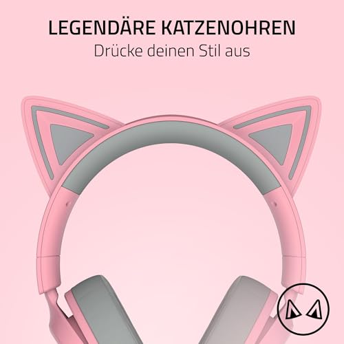 Razer Kraken Kitty V3 X - Kabelgebundenes Kitty-Headset für Gaming - Kultige Kitty-Ohren - 270g leicht - HyperClear Kardioid Mikrofon… – Ansicht 2