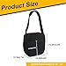 Cosmos Discus Carrier Bag Discus Shoulder Bag with Adjustable Strap, Track and Field Discus Throw Carry Case Portable Discus Storage Bag with Zipper Pocket for Storing 2 Discuses, Discus Not Included