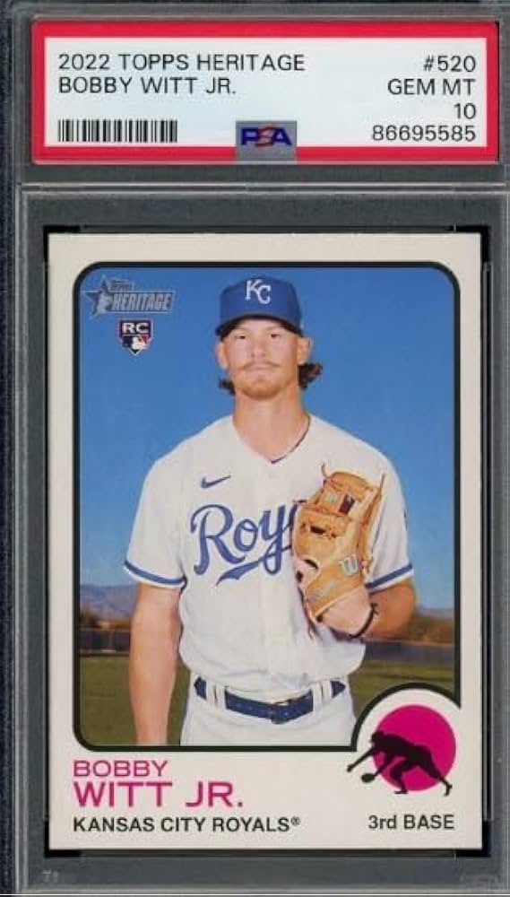 Amazon.com: 2022 Topps Heritage High Number Bobby Witt Jr