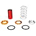DNA MOTORING Coilover Suspension Kit Sleeves Compatible with 88-00 Civic / 93-97 Civic Del Sol / 88-91 CRX / 90-01 Integra, COIL-HC88-T11-WH