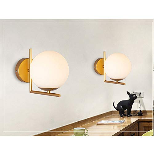 Lumière murale en bois vintage et verre de haute qualité salon