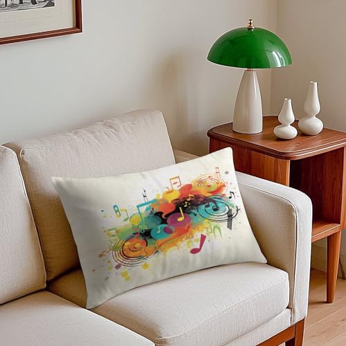 Funda de almohada lumbar de 12 x 20 pulgadas de felpa rectangular resistente a decoloración 8